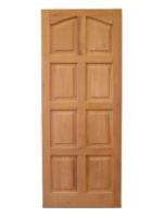 Puertas de madera portones de algarrobo para exteriores.